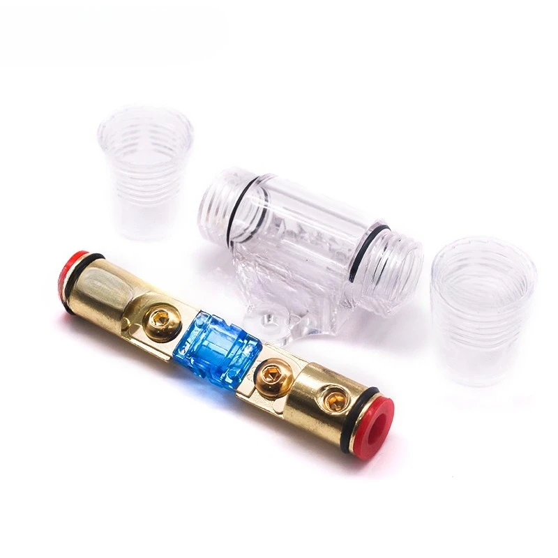 5PCS 60A Car Audio Modified Power Cord Insurance Zinc Alloy Car Fuse Holder