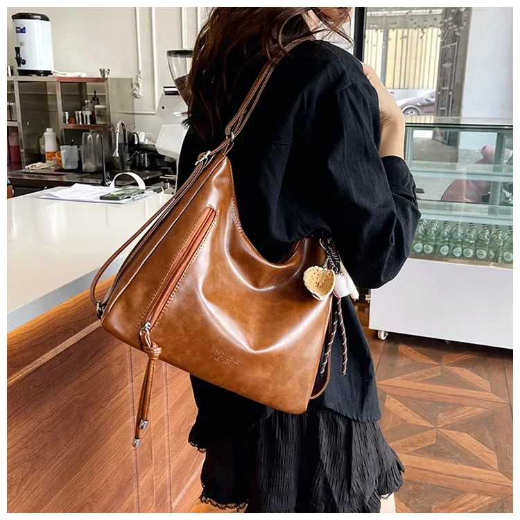 Multifunktionale Damen-Tragetasche für den täglichen Gebrauch, Umhängetasche, Crossbody-Tasche, modisch, vielseitig, neuer Stil 2026, Bolso Mujer Handtasche – Detail 15