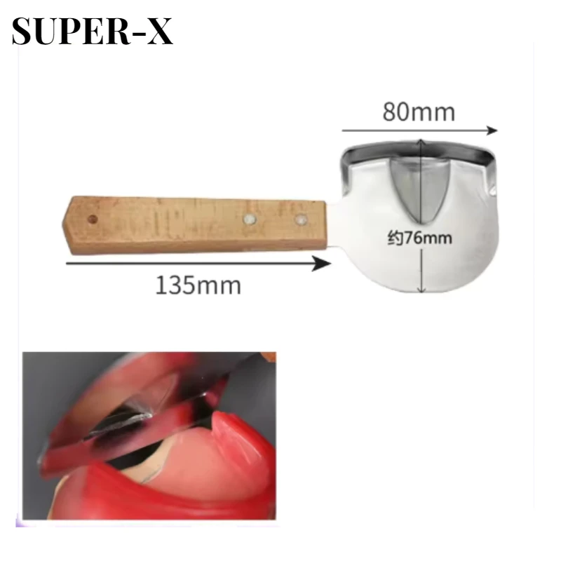 1PCS Dental Wax Spade Shovel Complete Denture Instrument Wax Dike Making Tool Dentist Shovel Hot Wax Shovel Dental Lab Tools