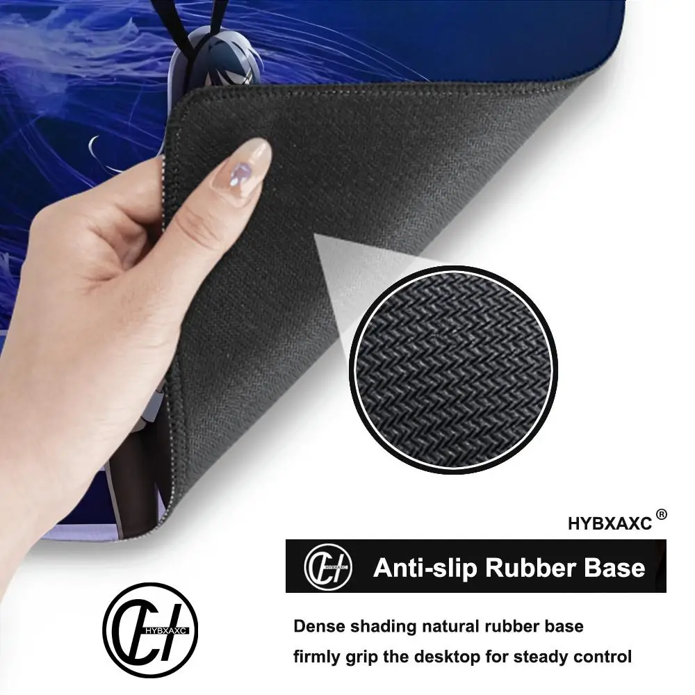 Kelinci gadis Sakurajima Mai alas Mouse meja bantalan Mouse lucu HD bantalan meja diperpanjang alas Keyboard game besar XXL bantalan Mouse 90x40