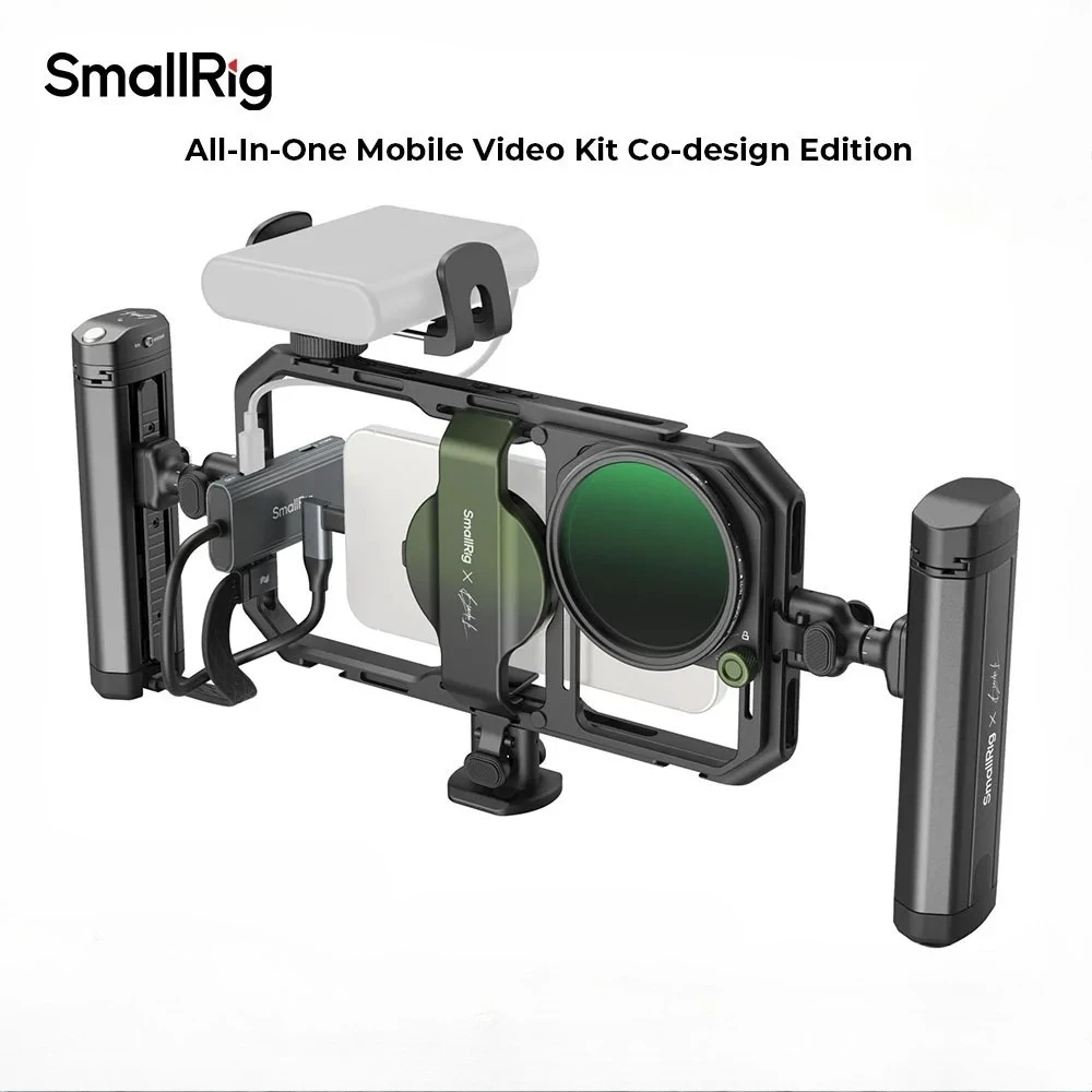 SmallRig 4596 x Π£Π½ΠΈΠ²Π΅ΡΡΠ°Π»ΡΠ½ΡΠΉ Π²ΠΈΠ΄Π΅ΠΎΠΊΠΎΠΌΠΏΠ»Π΅ΠΊΡ Π΄Π»Ρ ΠΌΠΎΠ±ΠΈΠ»ΡΠ½ΠΎΠ³ΠΎ ΡΠ΅Π»Π΅ΡΠΎΠ½Π° Brandon Li, ΠΊΠΎΠΌΠΏΠ»Π΅ΠΊΡ Π±ΡΡΡΡΠΎΡΡΠ΅ΠΌΠ½ΠΎΠΉ ΠΊΠ»Π΅ΡΠΊΠΈ Π΄Π»Ρ iPhone 16 Pro/Pro Max, Π²ΠΈΠ΄Π΅ΠΎΡΡΠ΅ΠΌΠΊΠ° SmallRig 4596 x Π£Π½ΠΈΠ²Π΅ΡΡΠ°Π»ΡΠ½ΡΠΉ Π²ΠΈΠ΄Π΅ΠΎΠΊΠΎΠΌΠΏΠ»Π΅ΠΊΡ Π΄Π»Ρ ΠΌΠΎΠ±ΠΈΠ»ΡΠ½ΠΎΠ³ΠΎ ΡΠ΅Π»Π΅ΡΠΎΠ½Π° Brandon Li, ΠΊΠΎΠΌΠΏΠ»Π΅ΠΊΡ Π±ΡΡΡΡΠΎΡΡΠ΅ΠΌΠ½ΠΎΠΉ ΠΊΠ»Π΅ΡΠΊΠΈ Π΄Π»Ρ iPhone 16 Pro/Pro Max, Π²ΠΈΠ΄Π΅ΠΎΡΡΠ΅ΠΌΠΊΠ°