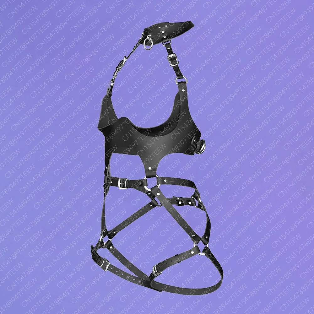 Women Sexy Sex Bondage Body Harness Belt Pu Leather Lingerie Bdsm Thigh Garter Belt Gothic Fetish Clothing Festival Rave Outfit
