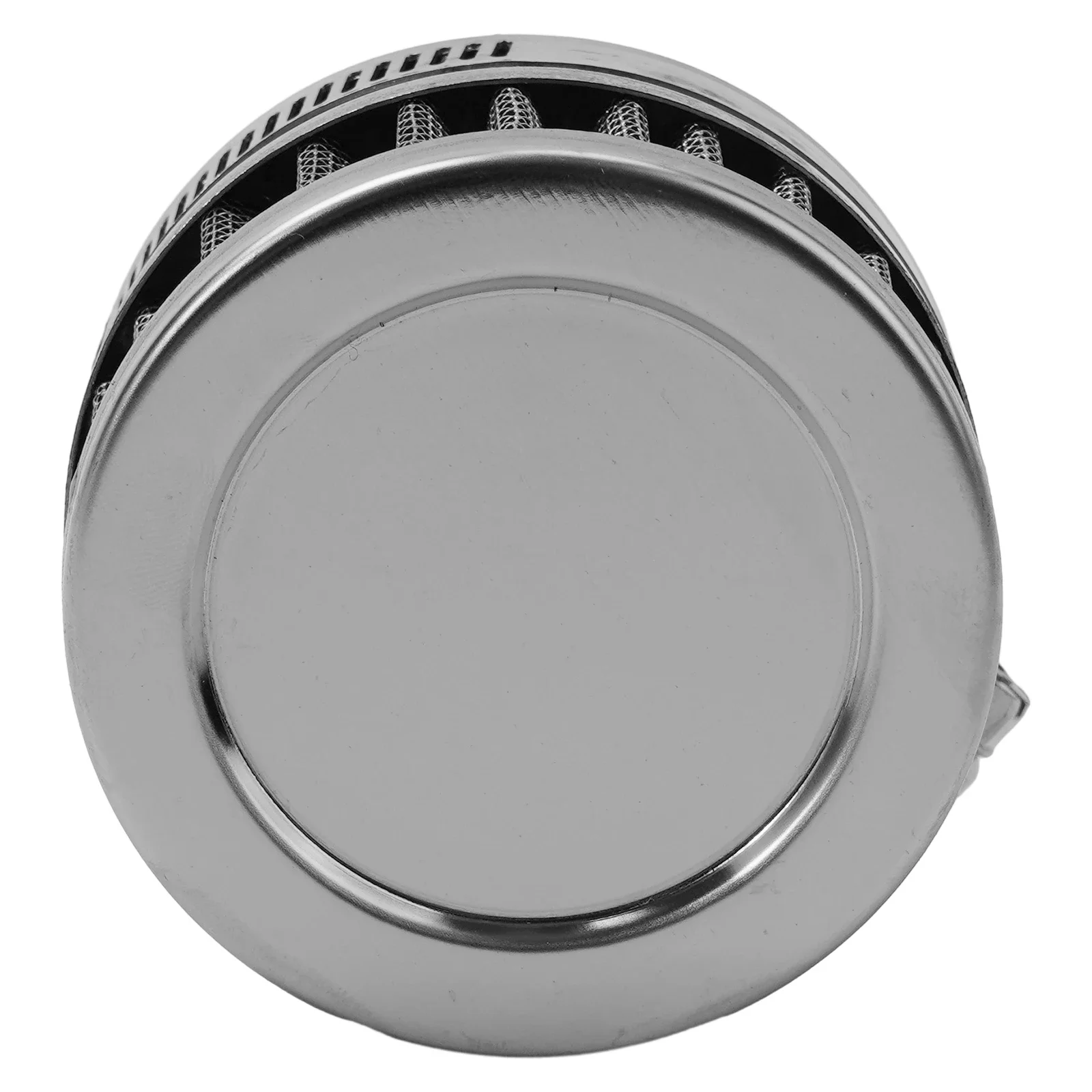 

Cleaner Air Filter 1 Pc Accessories Black + Silver Replacement Round Tapered Rubber Stainless Steel Motorcycle