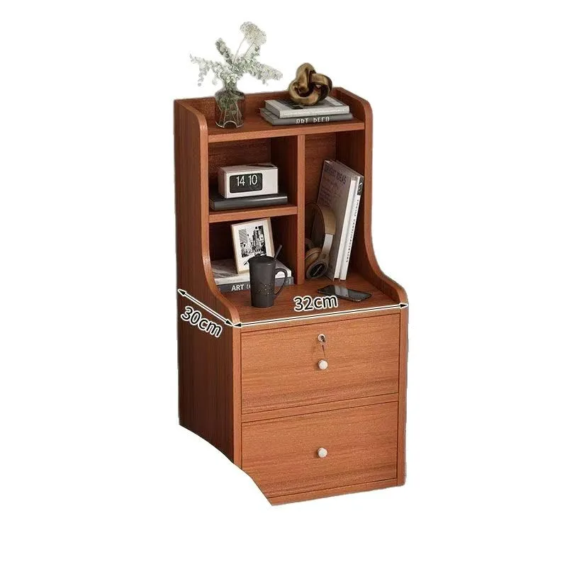 رف شقة صغيرة، خزانة صغيرة، طاولة بجانب السرير، طراز بسيط وحديث، خزانة بجانب السرير، خزانة تخزين