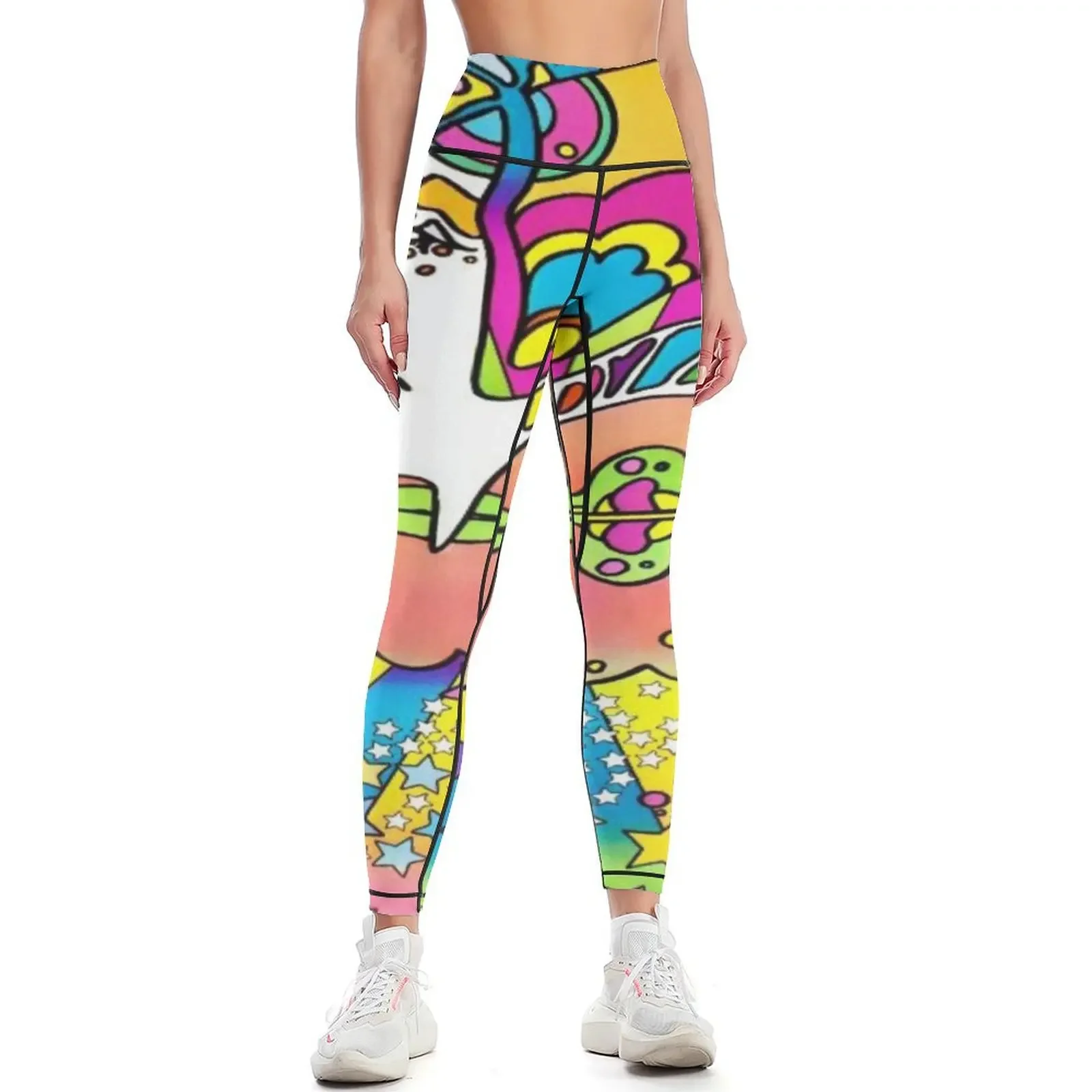 peter max digital painting for sale Leggings for fitness high waist Golf wear for physical Womens Leggings