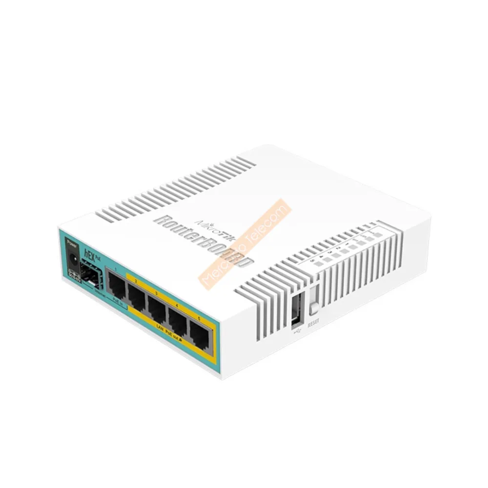 MikroTik RB960PGS (hEX PoE) ROS 5-port جيجابت POE راوتر 800 ميجا هرتز #2