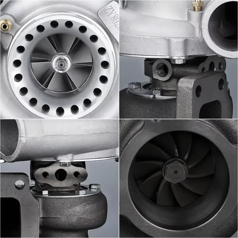 【Durable Practical Daria】 Universal Turbo Charger Turbocharger T3 Flange GT35 GT3582 for All 4/6 Cylinder and