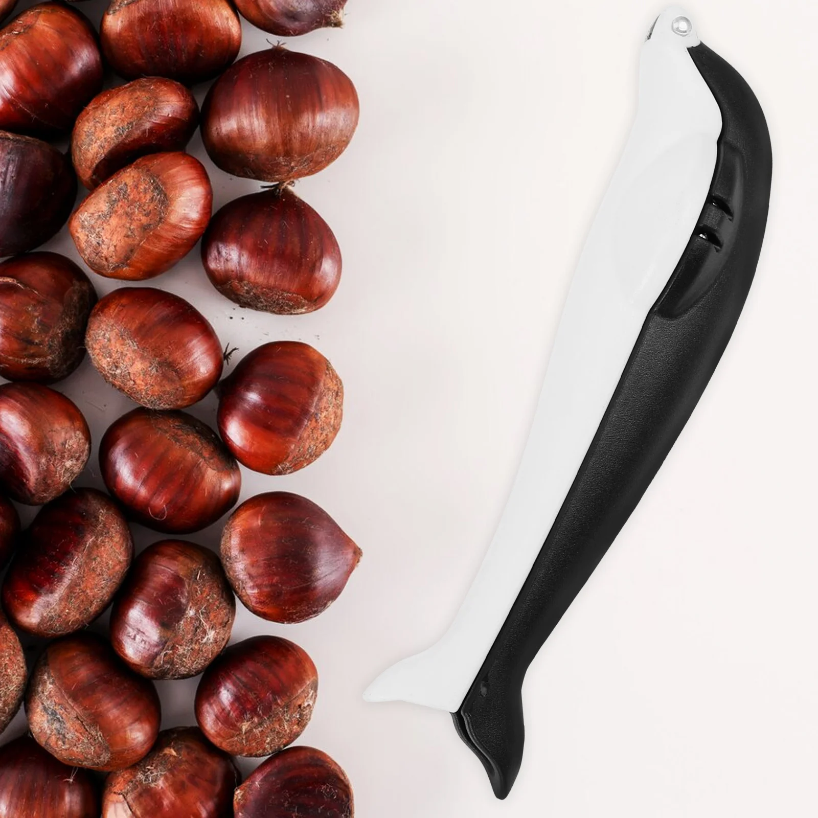 

Chestnut Cross Opener Metal Manual Chestnut Cutter Convenient Nut Opening Tool Kitchen Walnut Opener Kitchen Gadgets