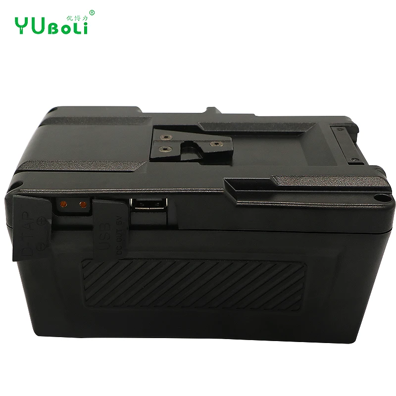 بطارية V-lock لكاميرا الفيديو ، 26 فولت ، 300 وات في الساعة ، من من من من من نوع B ، BP W ، كاميرا فيديو ، بطارية BP ، ضوء فيديو ليد مع منفذ USB