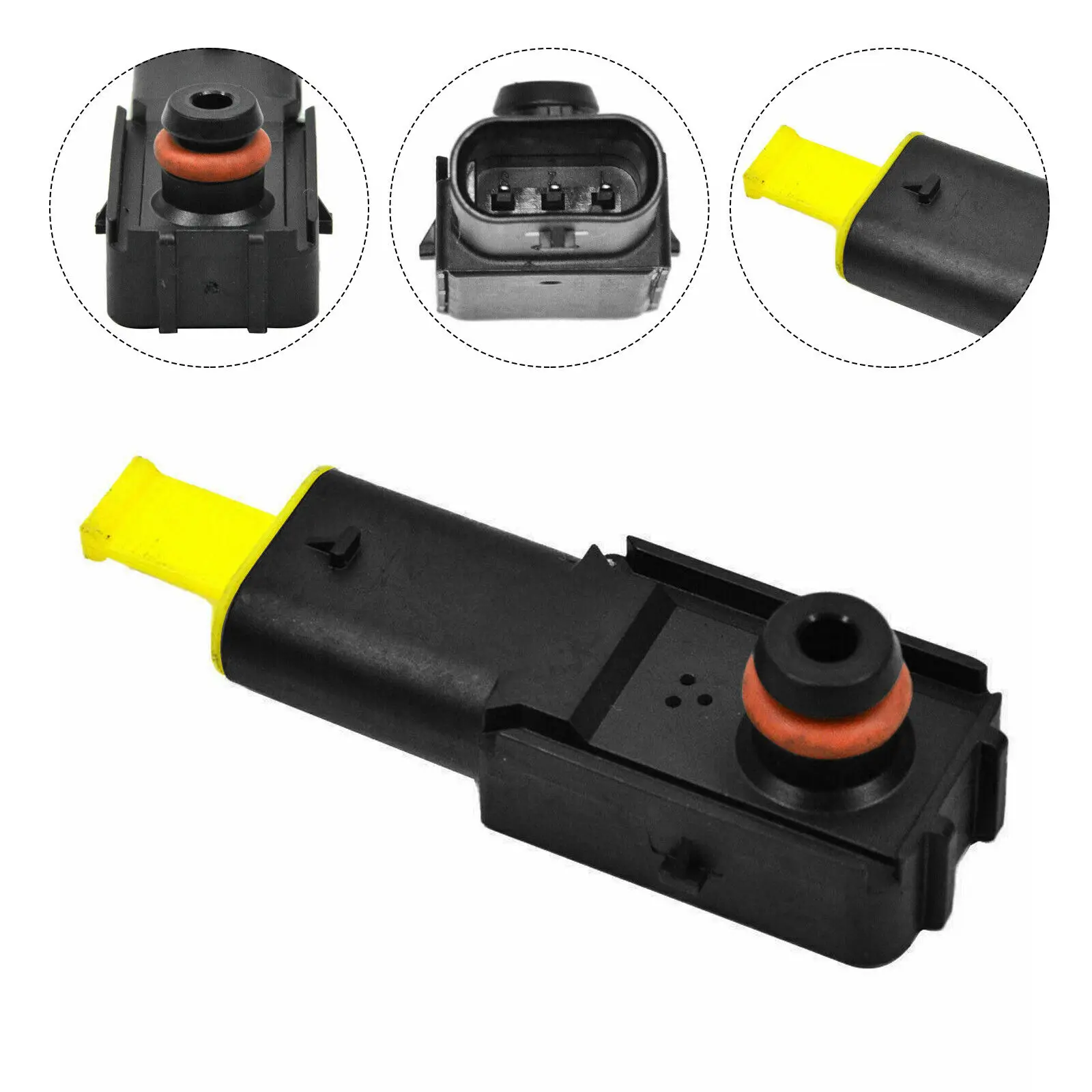 

New Brake Booster Pressure Sensor For AUDI A1 A3 A5 A6 A7 A8 Q2 Q3 VW GOLF PASSAT POLO SEAT SKODA Octavia V10-72-1500 5Q0906207