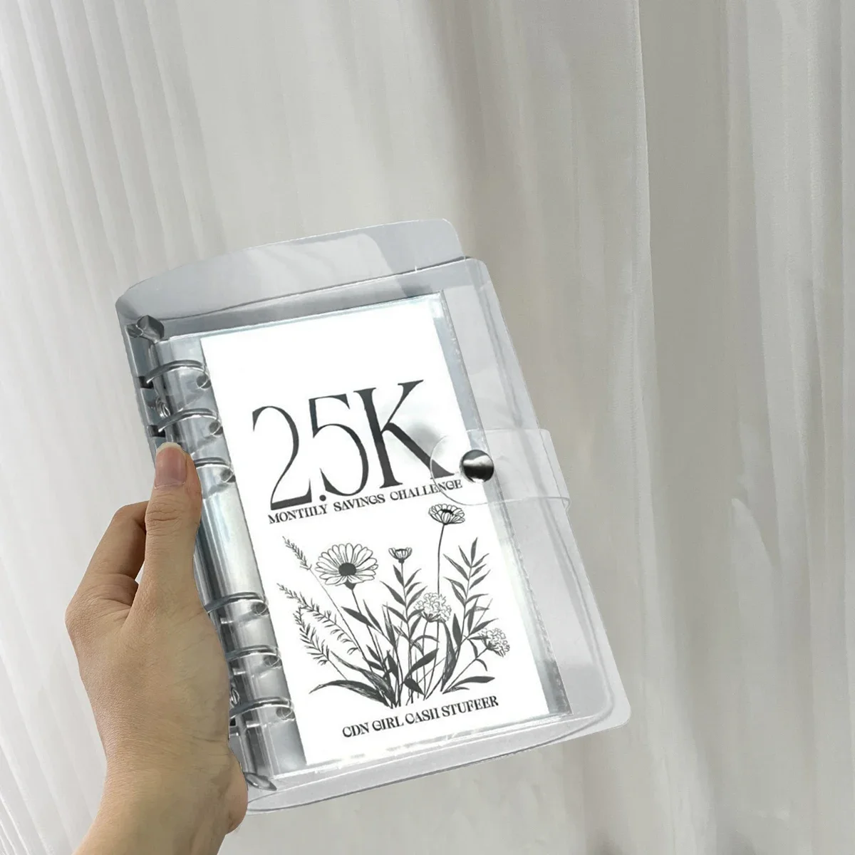 

2,5 K/5K/10K конверт из ПВХ книга для сбережений с вызовом