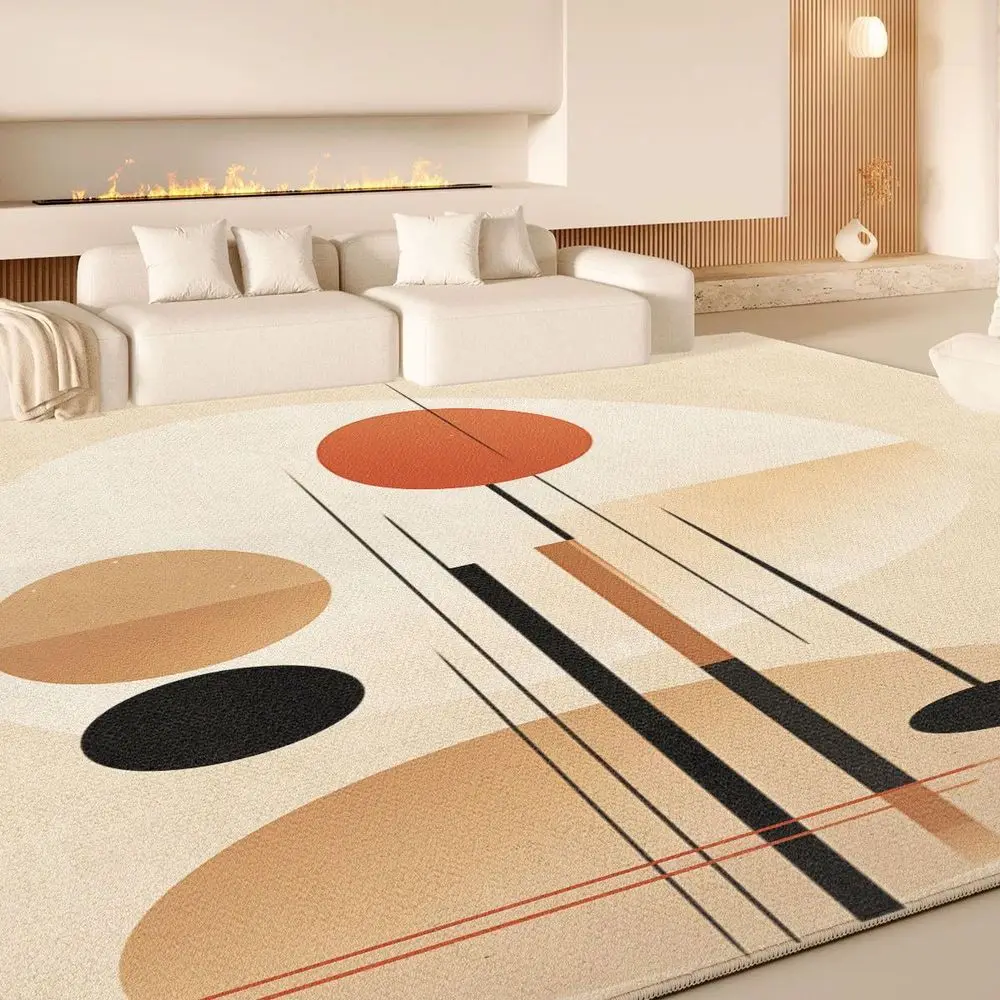 

VIKAMA Loop - Pile Material Mat for Living Room and Bedside, with Moderate Elasticity, Anti - slip and Shock - absorbing, Ensuri