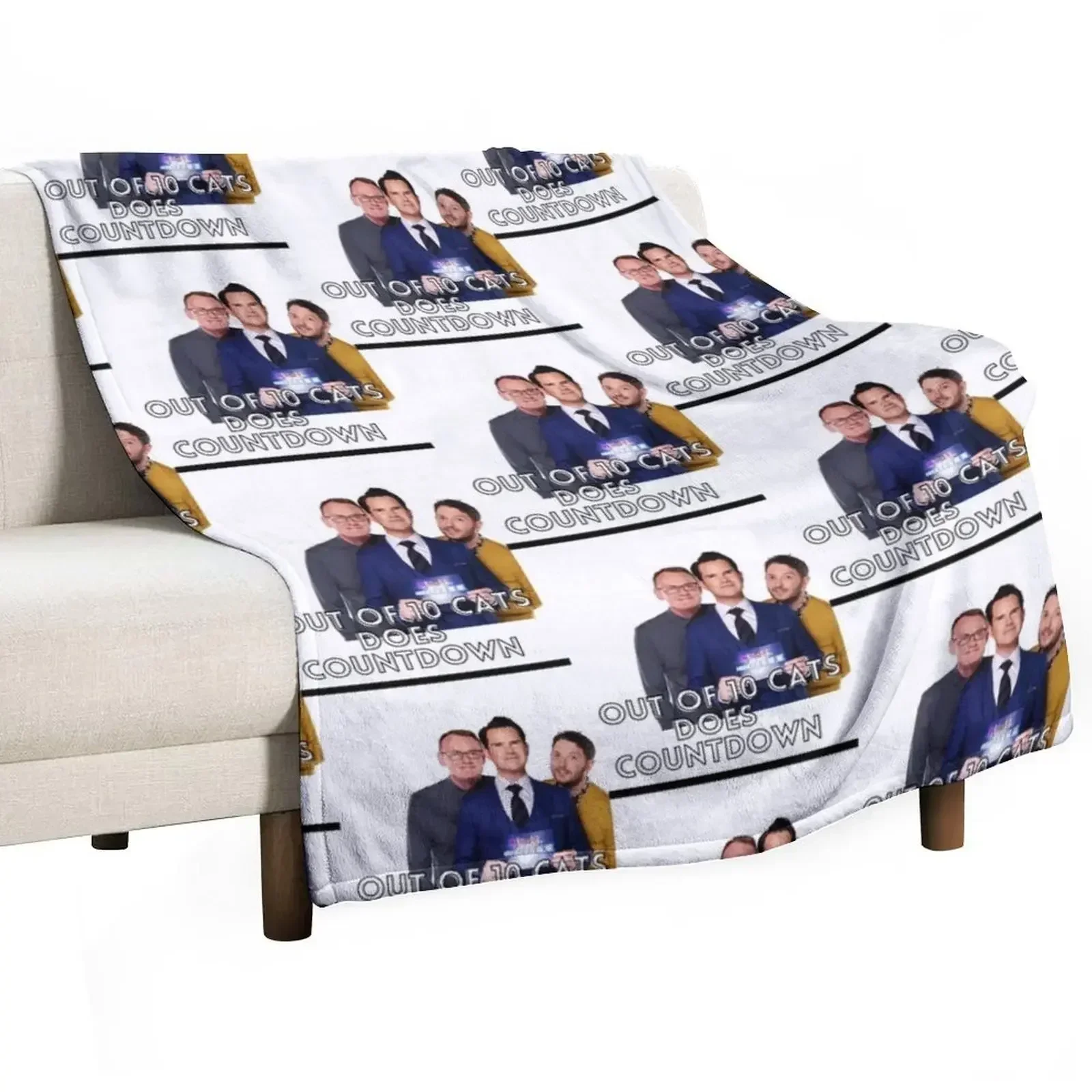 8 Out Of 10 Cats Does Countdown Throw Blanket Weighted Polar Bed covers Designers Blankets