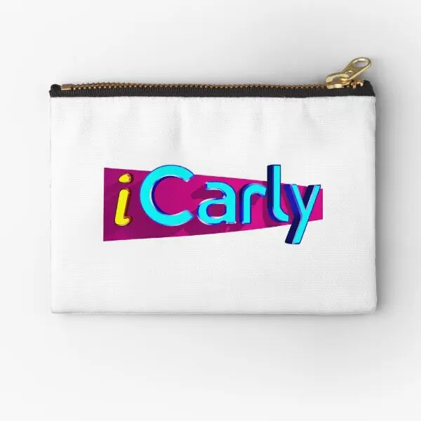 Icarly  Zipper Pouches Money Packaging Panties Bag Underwear Wallet Pure Key Men Small Coin Women Pocket Socks Cosmetic Storage