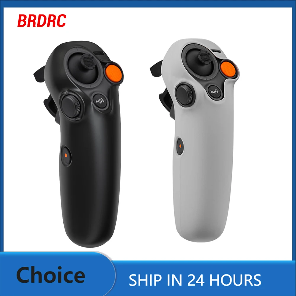 BRDRC Silicone Case for DJI Avata 2 RC Motion 3 Controller Soft Sleeve Skin Cover Anti-scratch Protective Shell Accessories