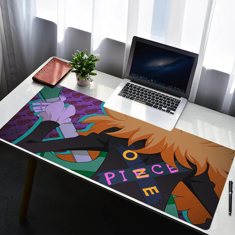

Mouse Pad PC Non Slip Rubber Mousepad Laptop Gamer Cabinet HD Keyboard Pad Office Computer Gaming One Piece Brook Desk Mouse Mat