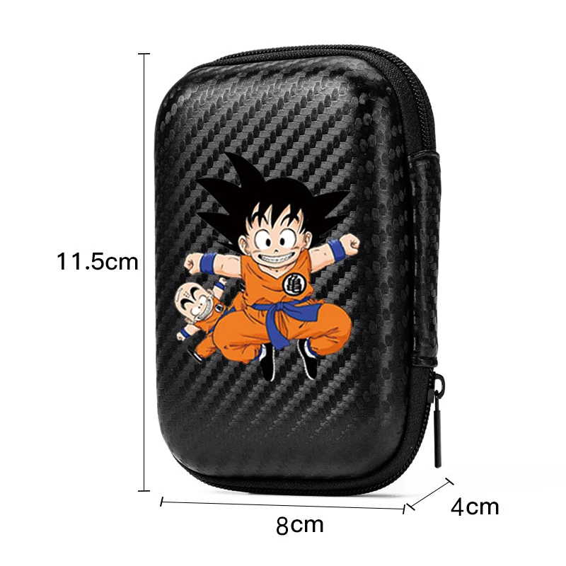 Lote De Tazos Dragon Ball Z Collection Card Box for Protection Waterproof and Dustproof Durable as New Card Pocket Black