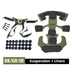 Tactical Helmet Hanging System Suspension Lanyard Chin Strap for Team Wendy FAST MICH Tactical Helmet Accessories