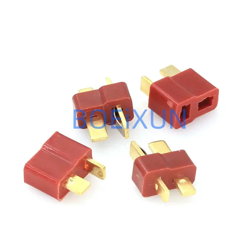 10PCS T- Plug Male & Female Connectors Deans Style For RC LiPo Battery ESC