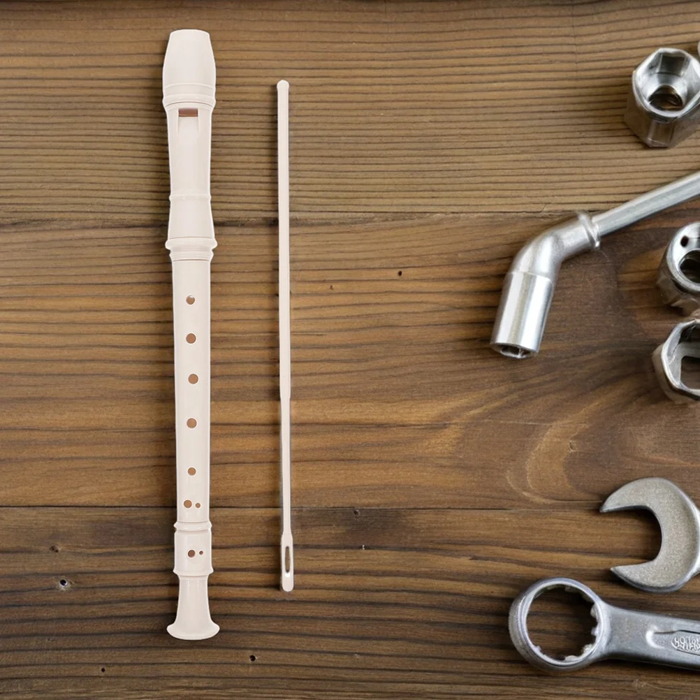 

6Sets Student Soprano Recorder German Style 8 Holes Musical Instrument for Kids School Music Classes Cleaning Stick