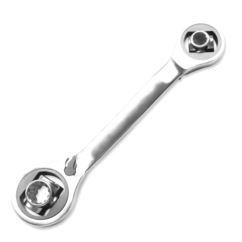 Multifunctional Ratchet Socket Wrench Universal Wrench Two-Way Ratchet Wrench Auto Repair Tool