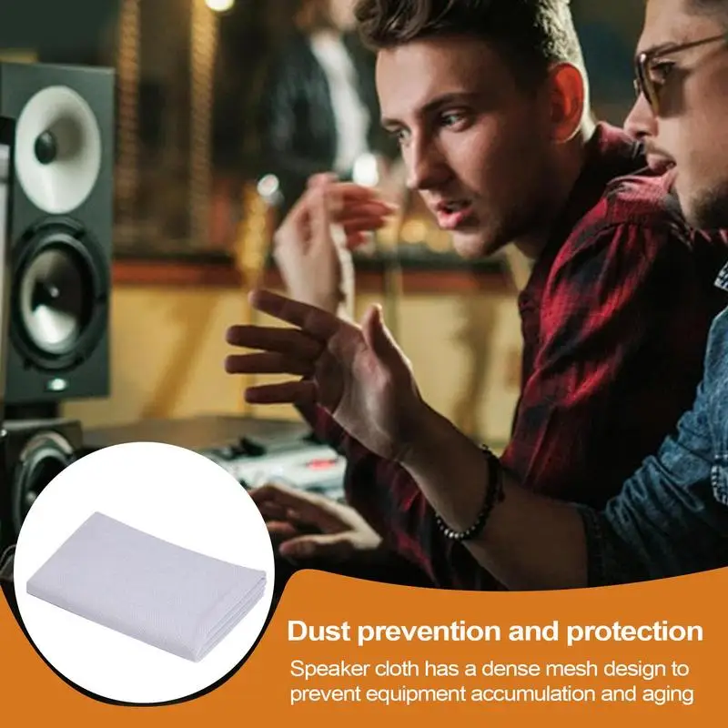 المتكلم شواء القماش ستيريو النسيج المتكلم القماش غطاء غبار الصوت الأجهزة صيانة المنزل الأعمال ملحق رائعة ل