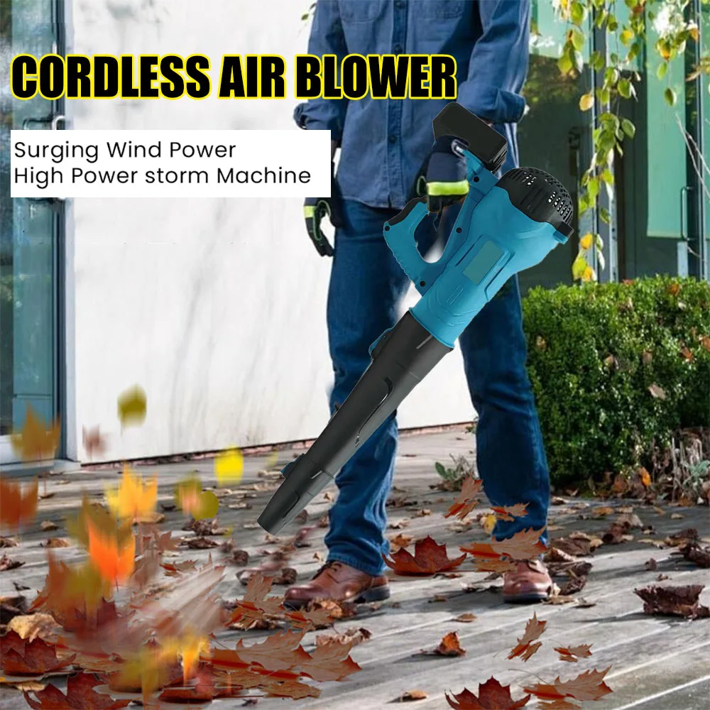

Cordless Electric Blower Multifunctional Garden Electric Leaf Blower Home DIY Vacuum Cleaner For Makita18V Lithium Battery