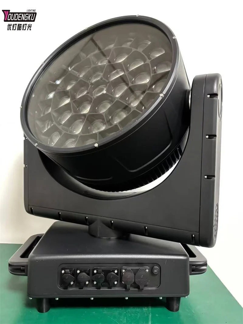 2 pieces with flightcase dj disco night club 37x40w rgbw led moving head wash zoom waterproof moving head light