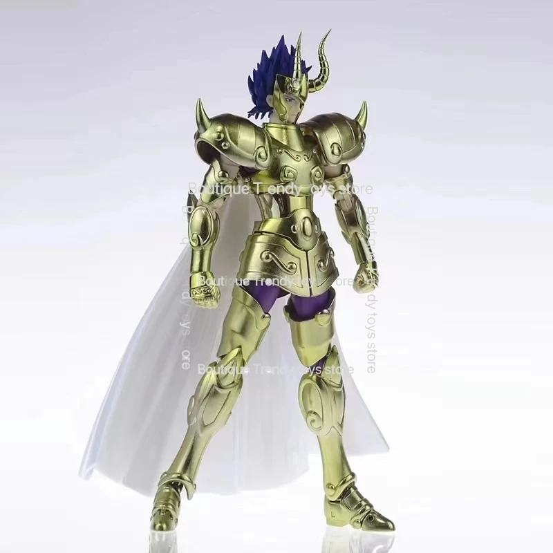 En Stock ShineTime ST modèle Saint Seiya Style EX El Cid capricorne perdu toile LC or chevaliers alliage articulé Anime Figure