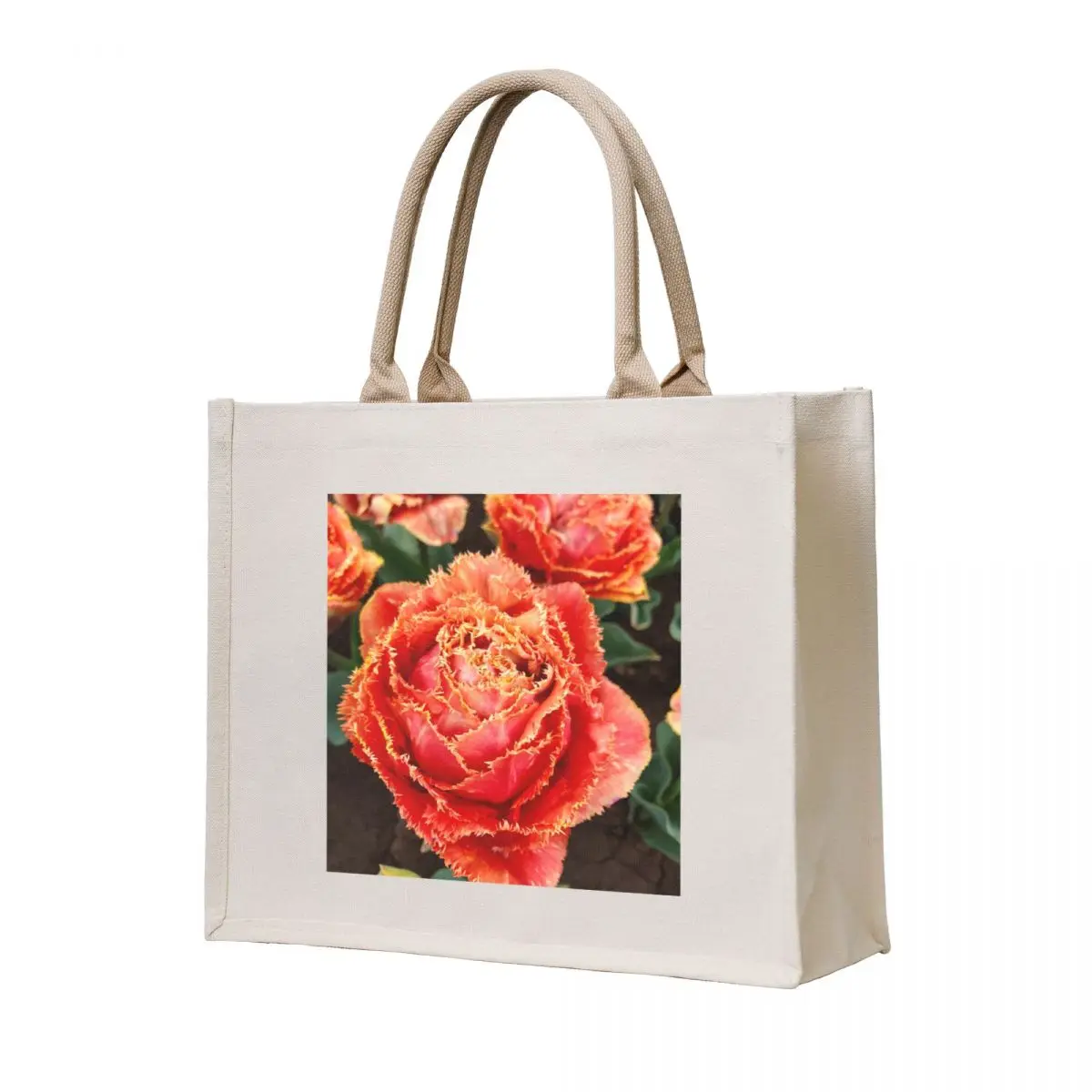 

Vibrant Tulip Tote Bag tote bag custom university shopper bag eco folding
