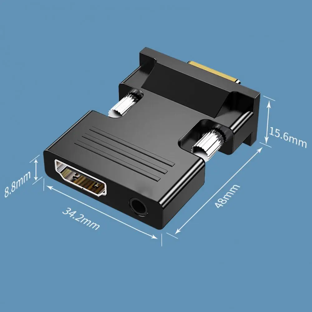Konwerter VGA Projektor Dekoder komputerowy Telewizor Konwerter VGA Kompatybilny z HDMI Złącze dekodera komputerowego Adapter VGA TV