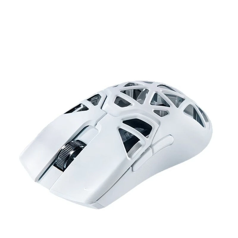 

Lightweight wireless gaming mouse magnesium alloy hollow white