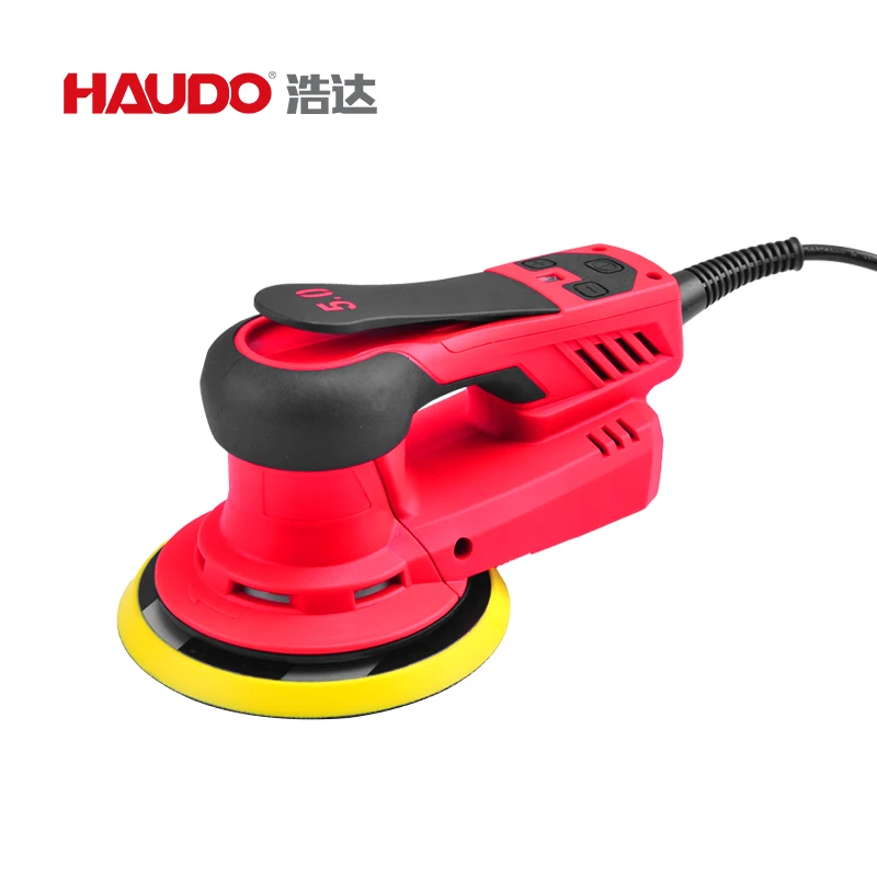 

Haudo Brushless 350W 220V/110V Multi-function Random Variable Speed Corded Orbital Sanders For Finishing,Corners, Car,wood