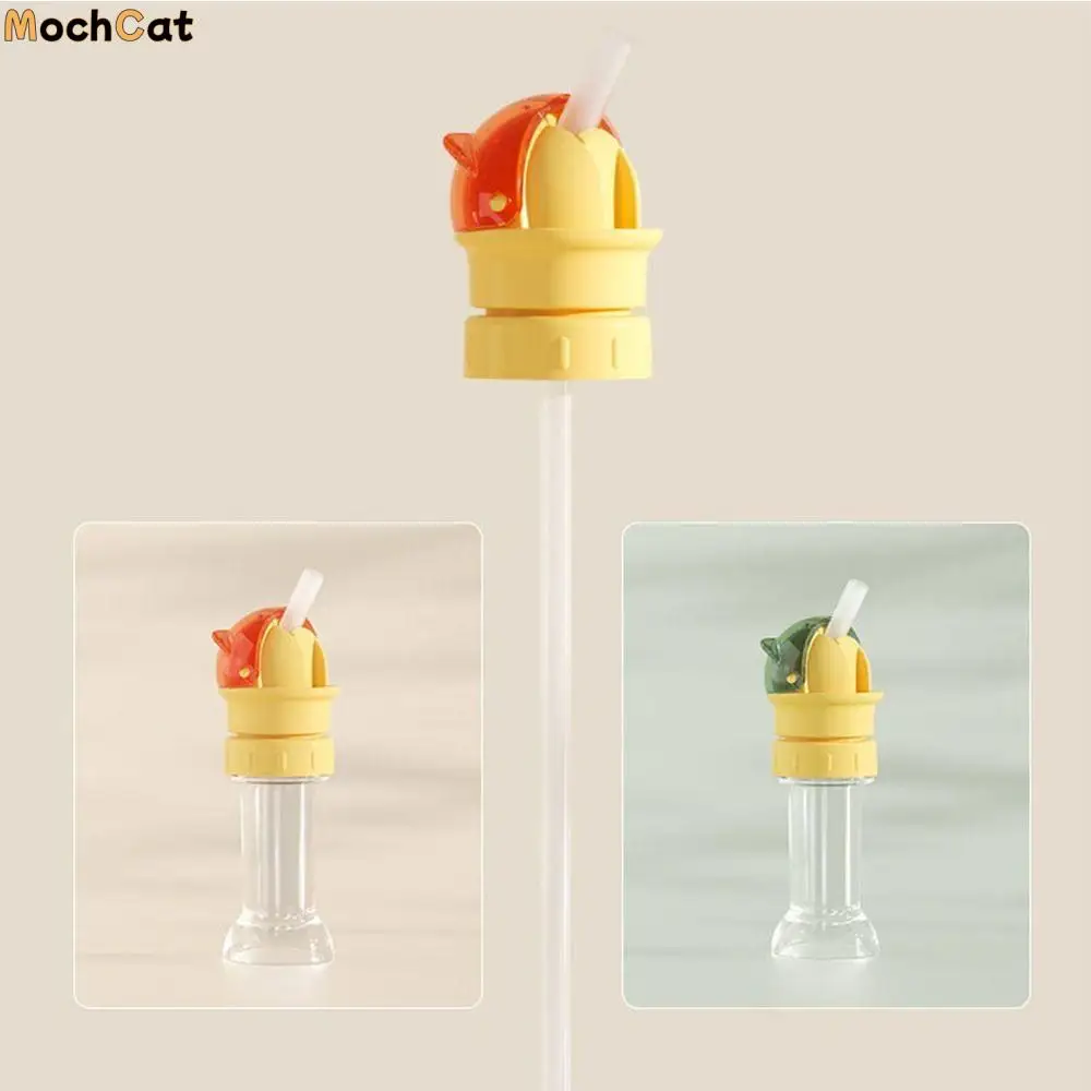 Cap Straw Lid Silicone Straw Water Cup Tool Drinking Tube Feeding Kid Drinkware Bottle Replacement Lid Baby Water Bottle Cap