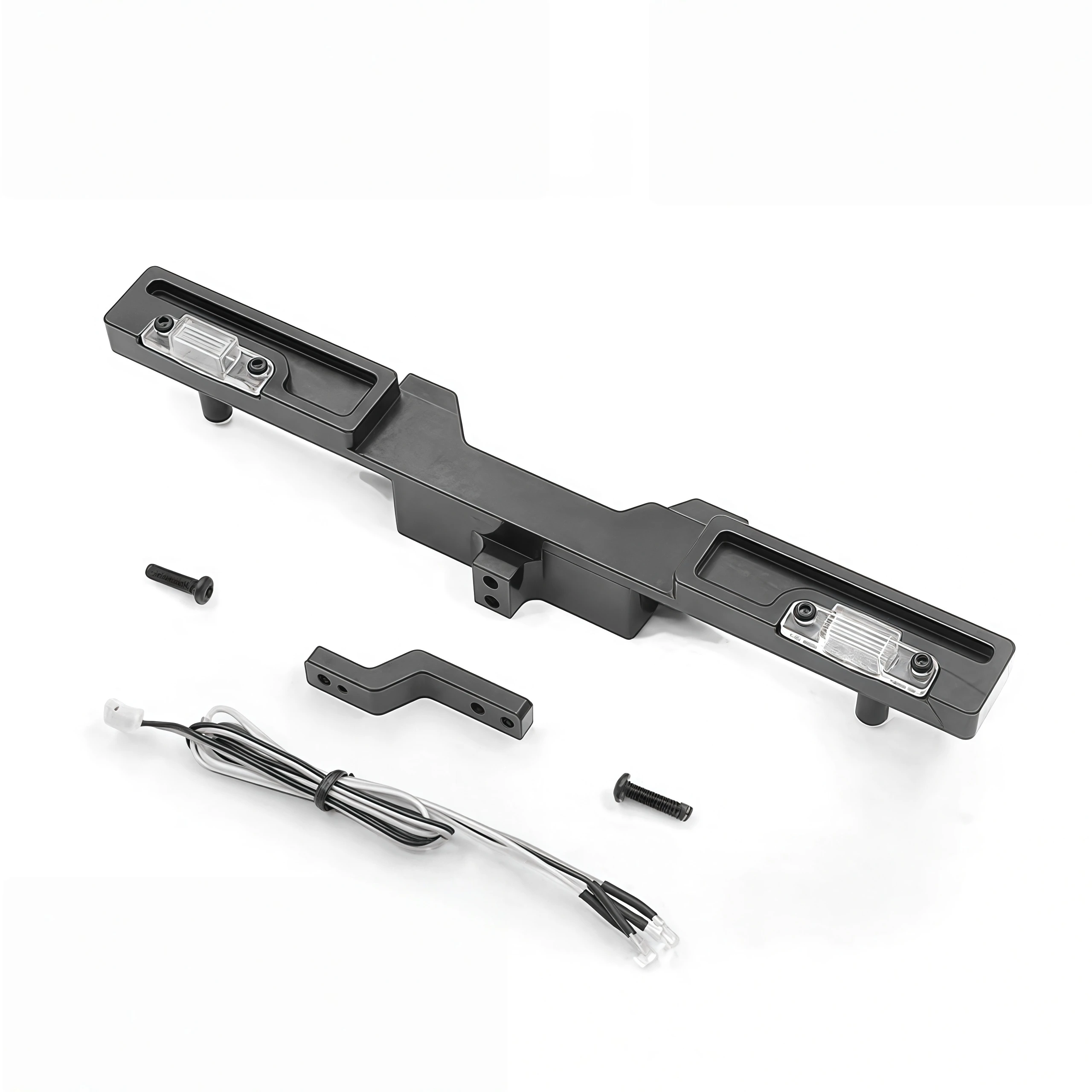 

Metal Rear Bumper With Lights Set for TRX6 G63 Upgrades 1/10 Scale Rock Crawler Truck RC Car Option Parts