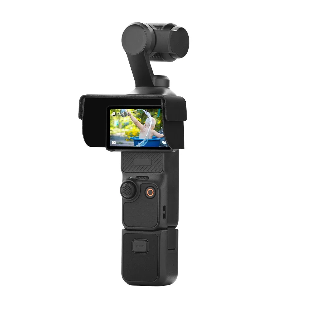 Screen Film Protector Pocket 3 Anti-Scratch Gimbal Camera Sun Hood Guard Sunshade for DJI OSMO Pocket 3 Accessories