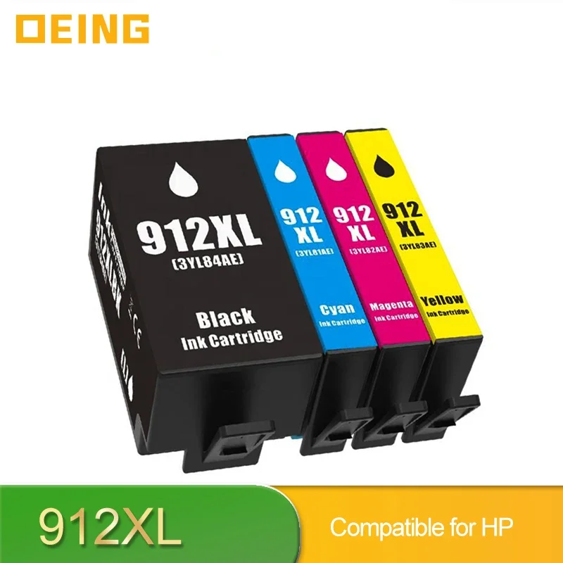 912XL 917XL 912 917 XL Ink Cartridge Compatible Color Inkjet for HP OfficeJet Pro 8010 8020 8023 8025 8035 Printer