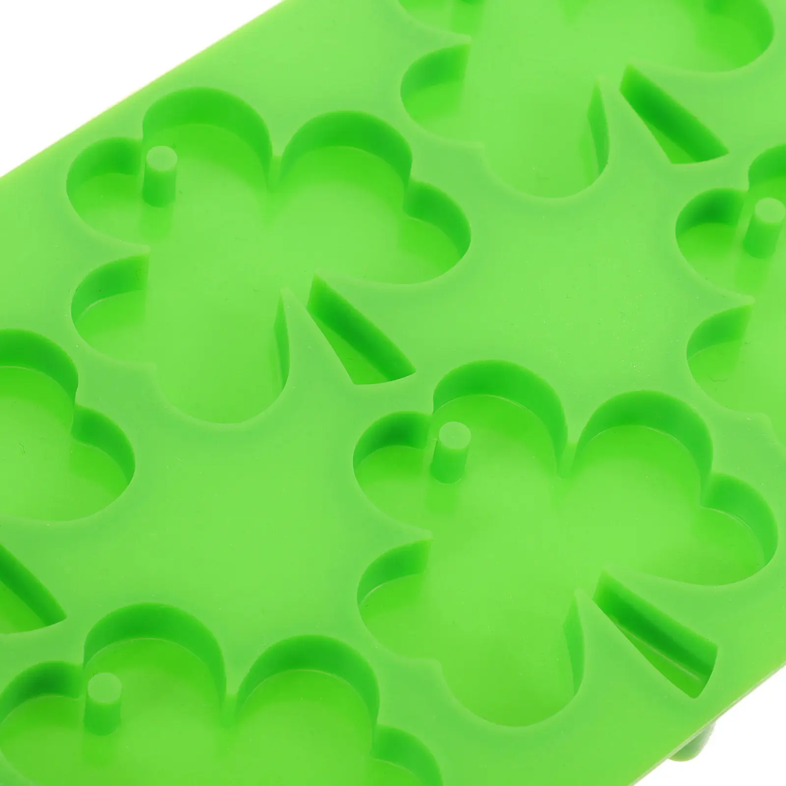 

Leaf Pendant Mold 1 Piece Silicone DIY Earring Charm for Resin Jewelry Craft Unique Shamrock Drop Mold Reusable Flexible