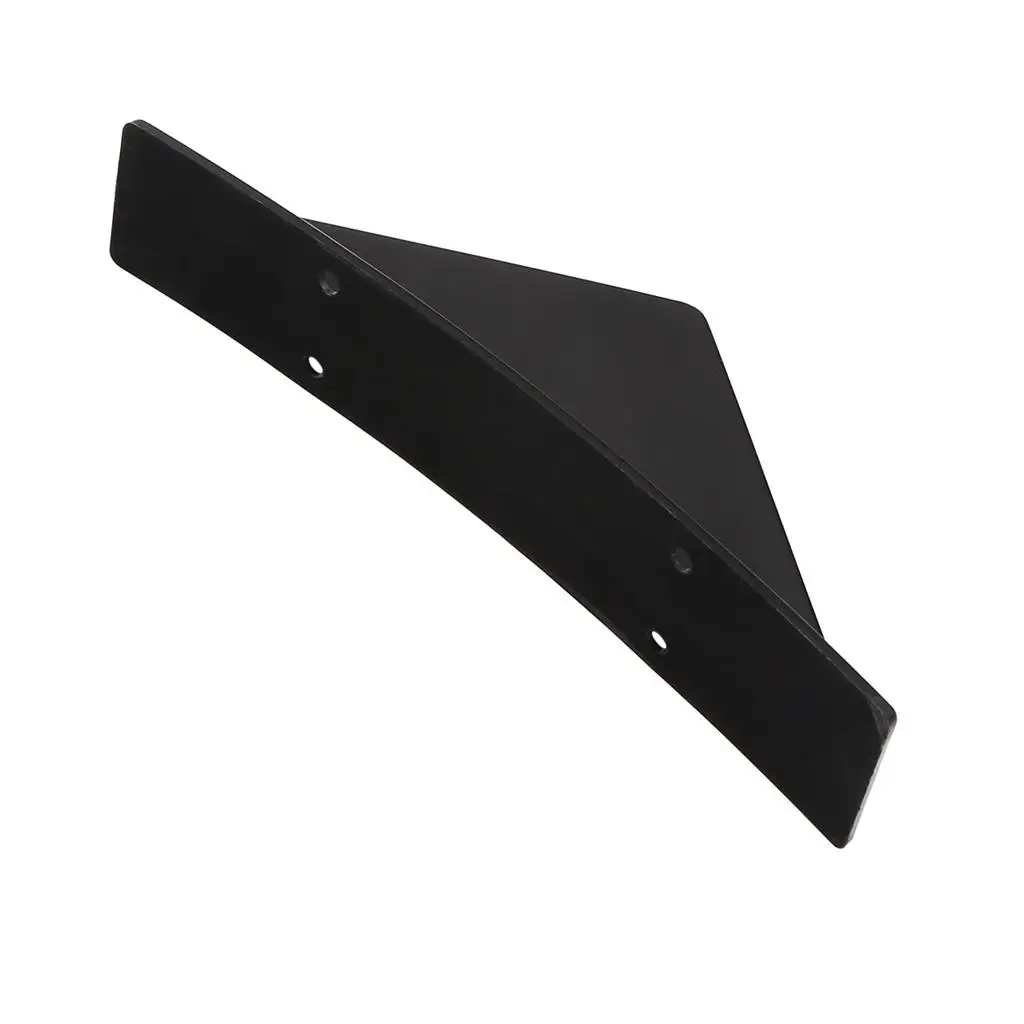 Car Rear Bumper Spoiler Lip Splitter ABS Shark Pattern Wing Diffuser Anti Scratch Protection Universal Accessories