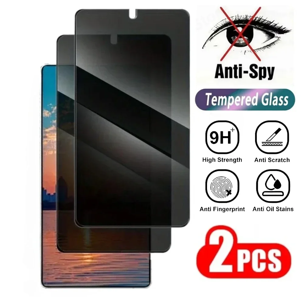 

2Pcs Privacy Full Screen Protector for Samsung S25 S24 Ultra S21 S24 S23 FE Tempered Glass For Samsung S23 S22 S21 Plus S25 Edge