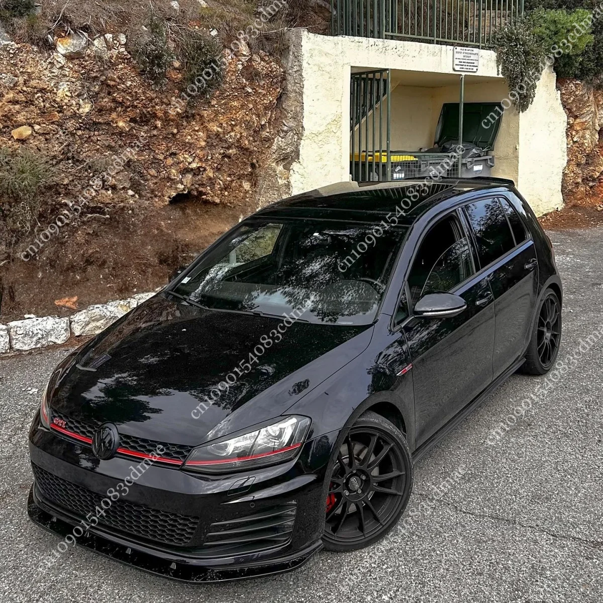 ماكستون نمط المصد الأمامي شفرة الشفاه الفاصل سبويلر لشركة فولكس فاجن جولف 7 السابع MK7 MK7.5 R GTI GTD GTE 2012-2019 تنورة بوديكيت ضبط