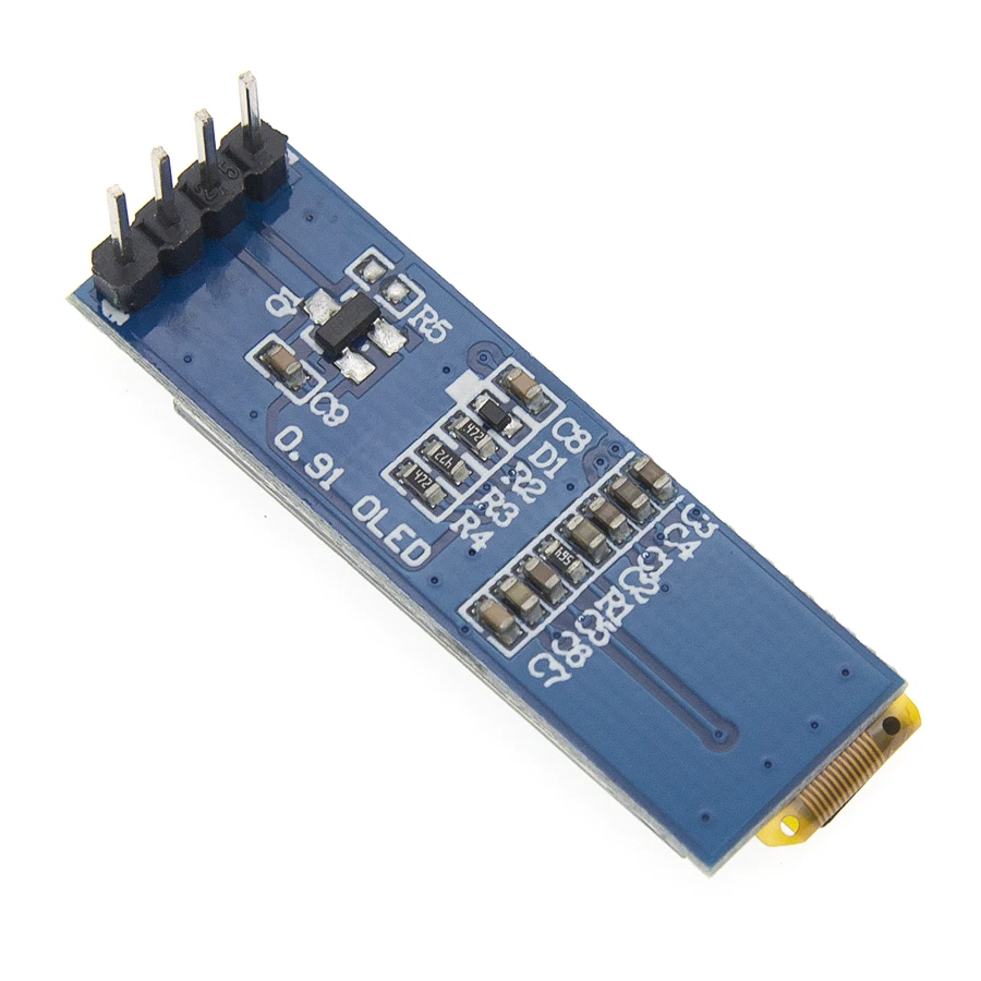 Módulo OLED de 0,91 polegadas 0,91" branco azul 128X32 LCD LED Display 0,91" IIC Comunicar