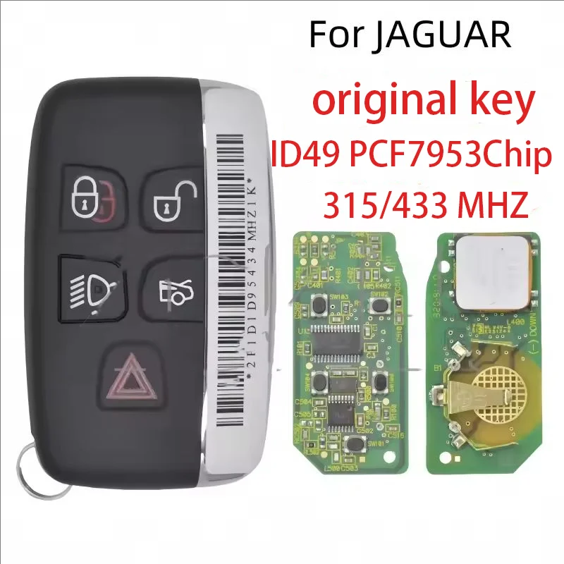 for Land Rover Range Rover Sport Evoque Vogue for Jaguar XJ Xe XF 2010-2020 Original OEM Smart Remote Key fob 315/434MHZ