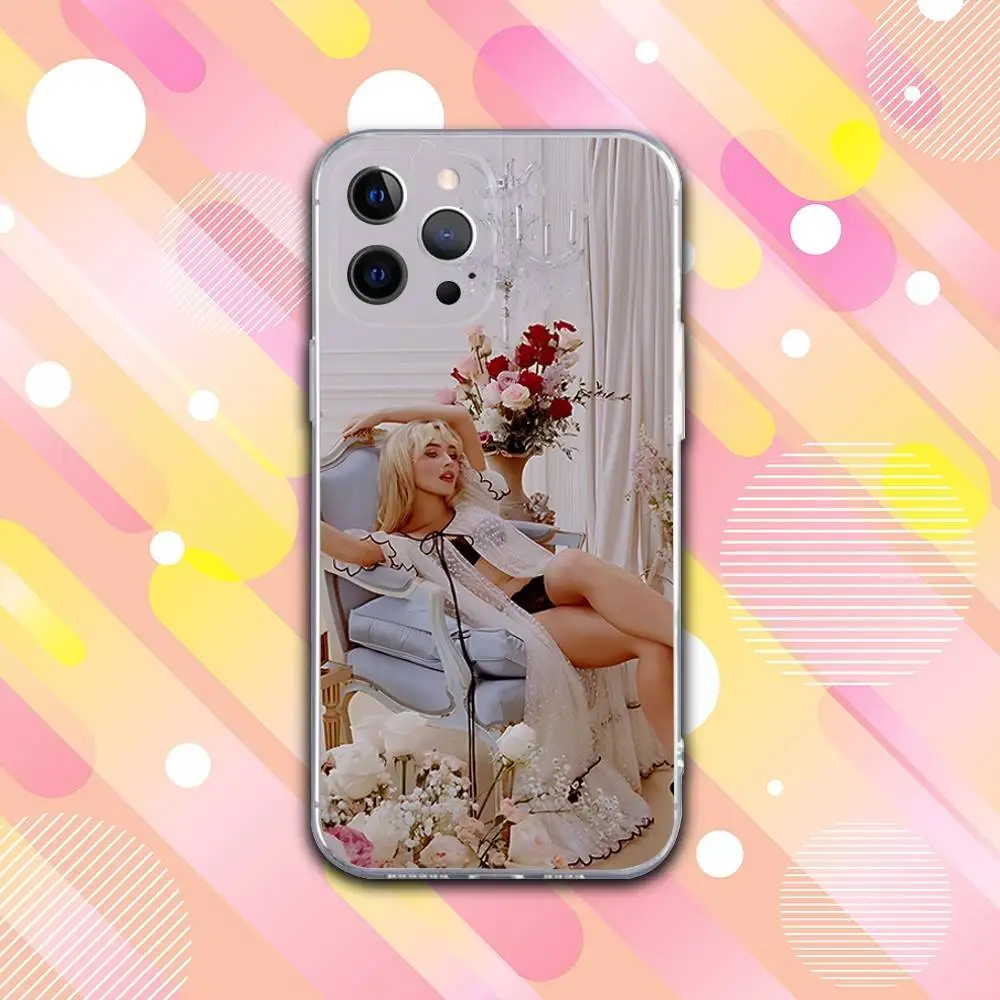 حافظة هاتف S-Sabrina Man Best Friend لهاتف iPhone 17,16,15,14,13,12,11 Pro,Max,Plus,X,XS,XR,SE4,E غطاء ناعم شفاف صغير