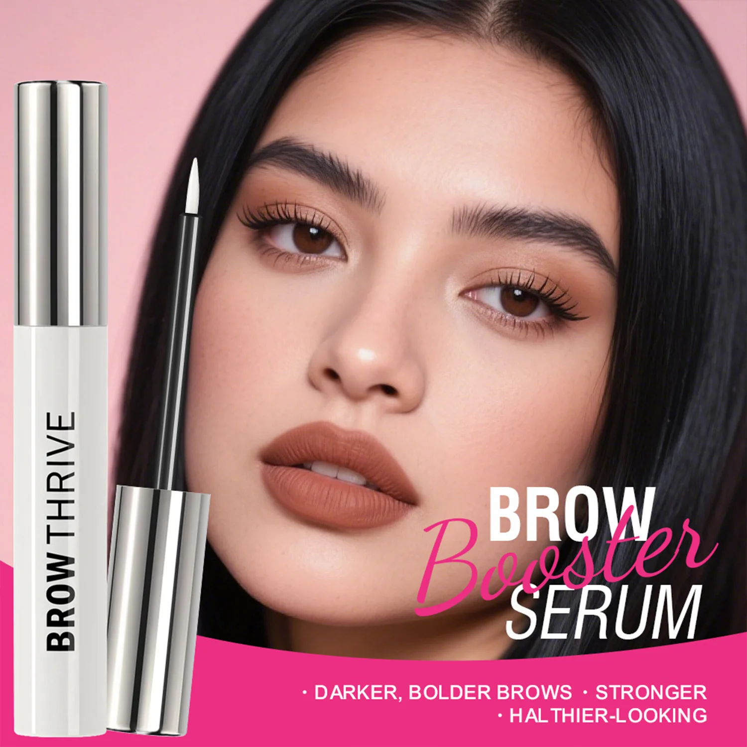 Daily Brow Conditioning Booster Serum versterkt voedt wenkbrauwharen, bevordert wimpergroei Gezonder ogende vollere wenkbrauwen