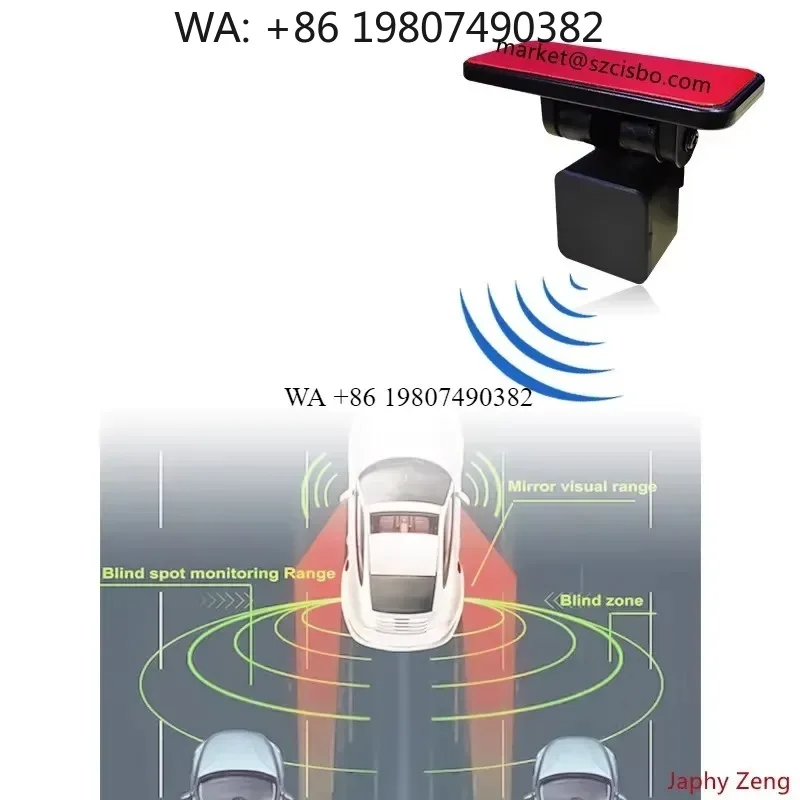 wmwmnu 77Ghz Radar Blind Spot Detection System for Car Lane Change Assist