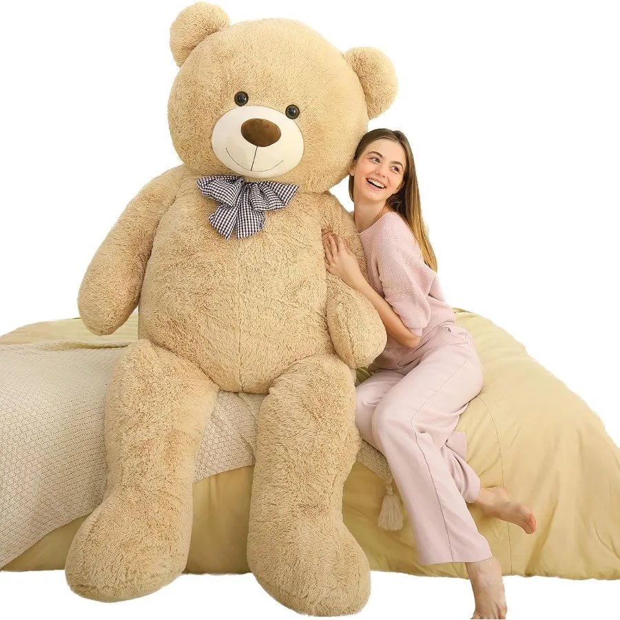 

MaoGoLan Big Teddy Bear 6 Feet Life Size Huge Plush Stuffed Animal Adorable and Soft Teddy Bear Gift for Christmas Valentine's