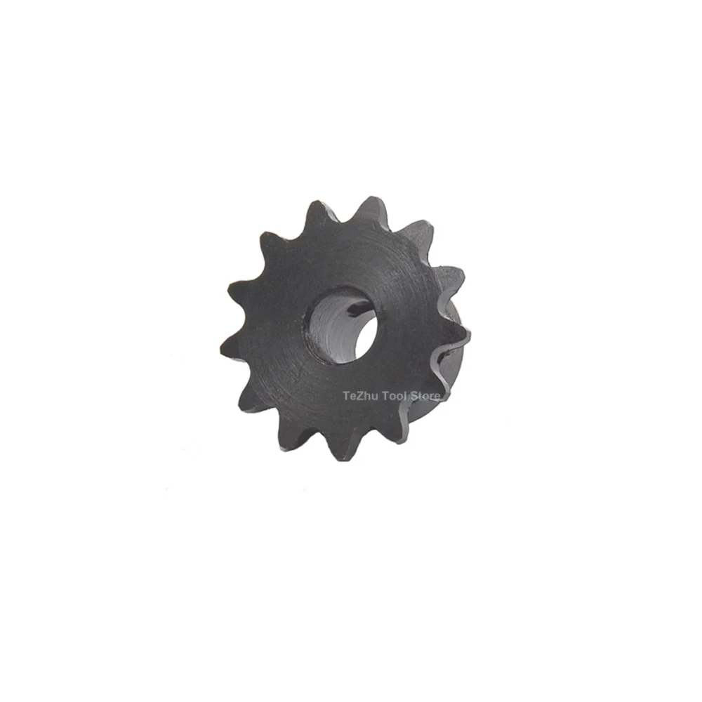 1pcs 04C Chain Gear 45# Steel 9T/10T/11T/12T/13T/14T/15T/16T Teeth Industrial Sprocket Wheel With Top Wire Bore 5-15mm