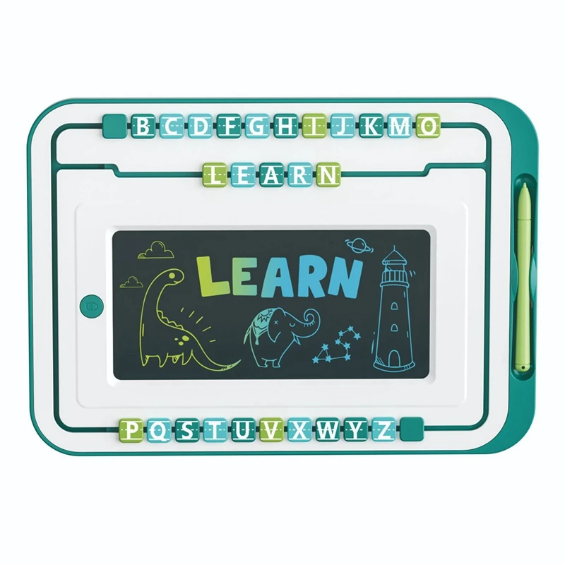 

3 In 1 Multifunctional Drawing Board Russian Square Set For Kids Erasable Graffiti Board For Learning & Creativity-AT82