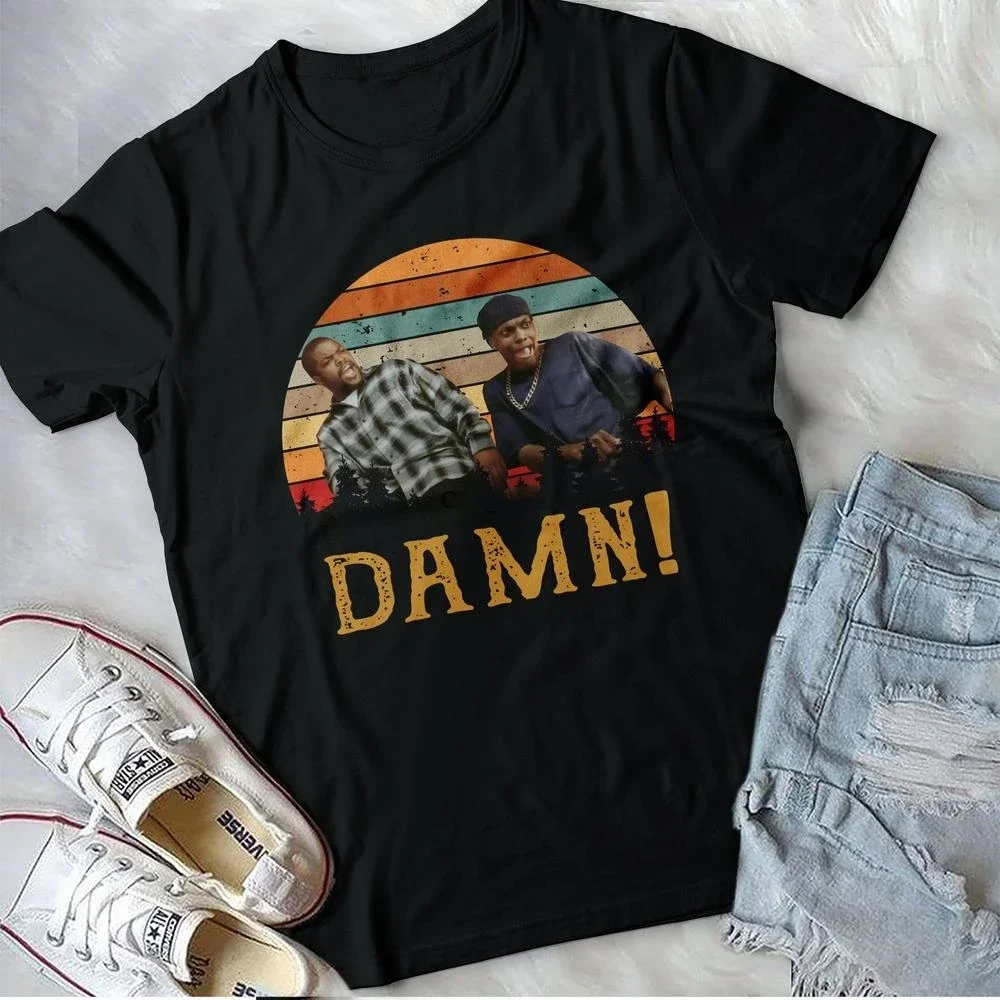 Damn Friday Smokey Chris Tucker Craig Jones Ice Cube Movies Vintage Birthday Gift Shirt Mother Father Day(1)